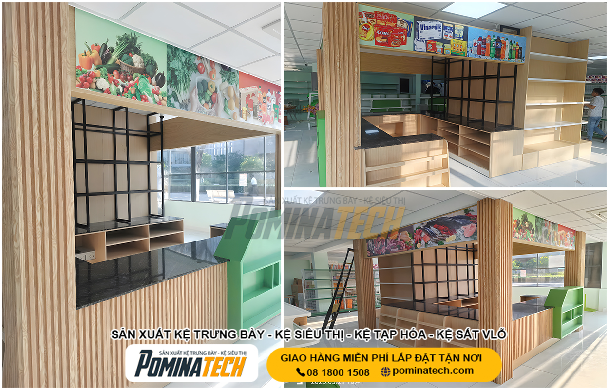 Báo Giá Kệ Tạp Hóa Mới Nhất 2026 - Lắp Đặt Nhanh, Bền Đẹp