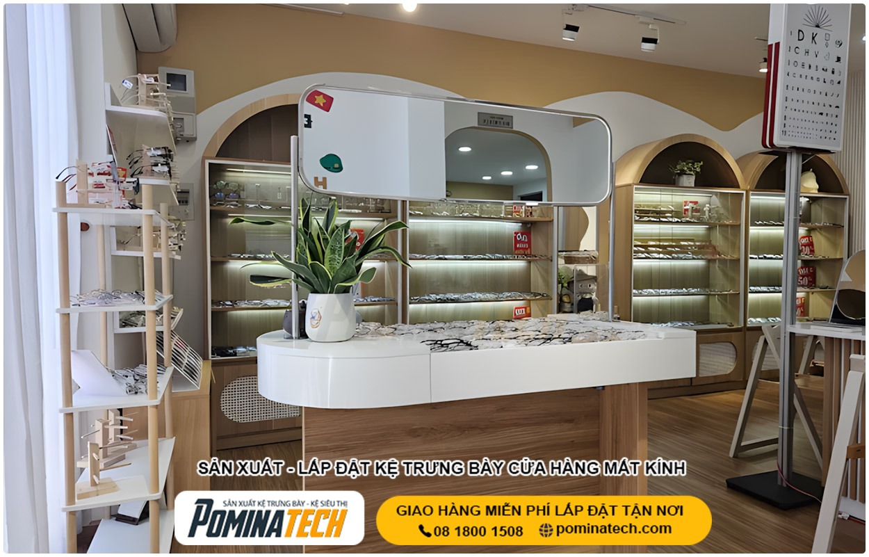 Báo Giá Thiết Kế Cửa Hàng Mắt Kính Mới Nhất - Tư Vấn Trọn Gói