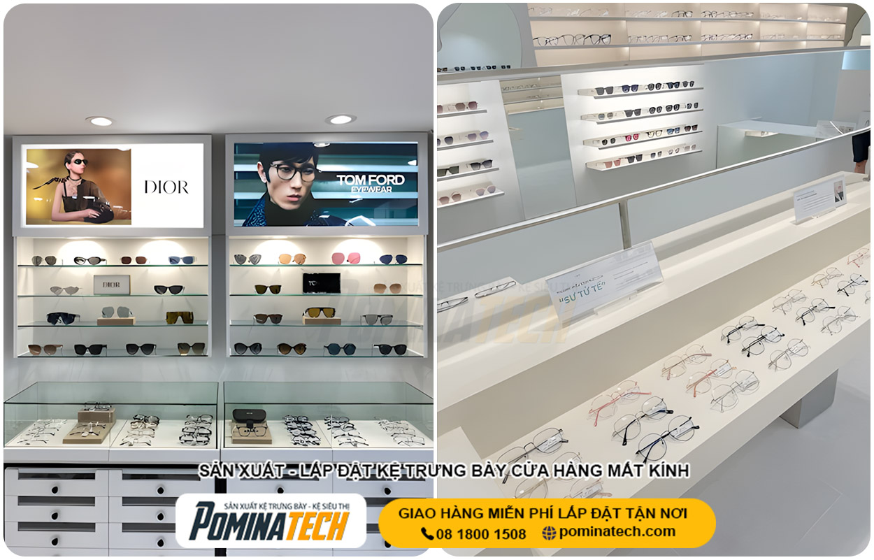 Báo Giá Thiết Kế Cửa Hàng Mắt Kính Mới Nhất - Tư Vấn Trọn Gói