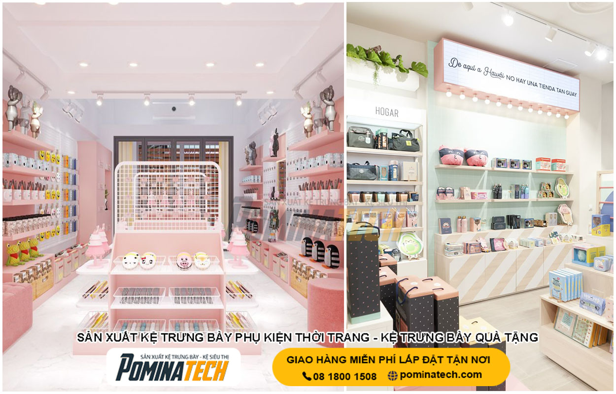 Báo Giá Thiết Kế Cửa Hàng Phụ Kiện Trọn Gói - Tiết Kiệm Chi Phí 