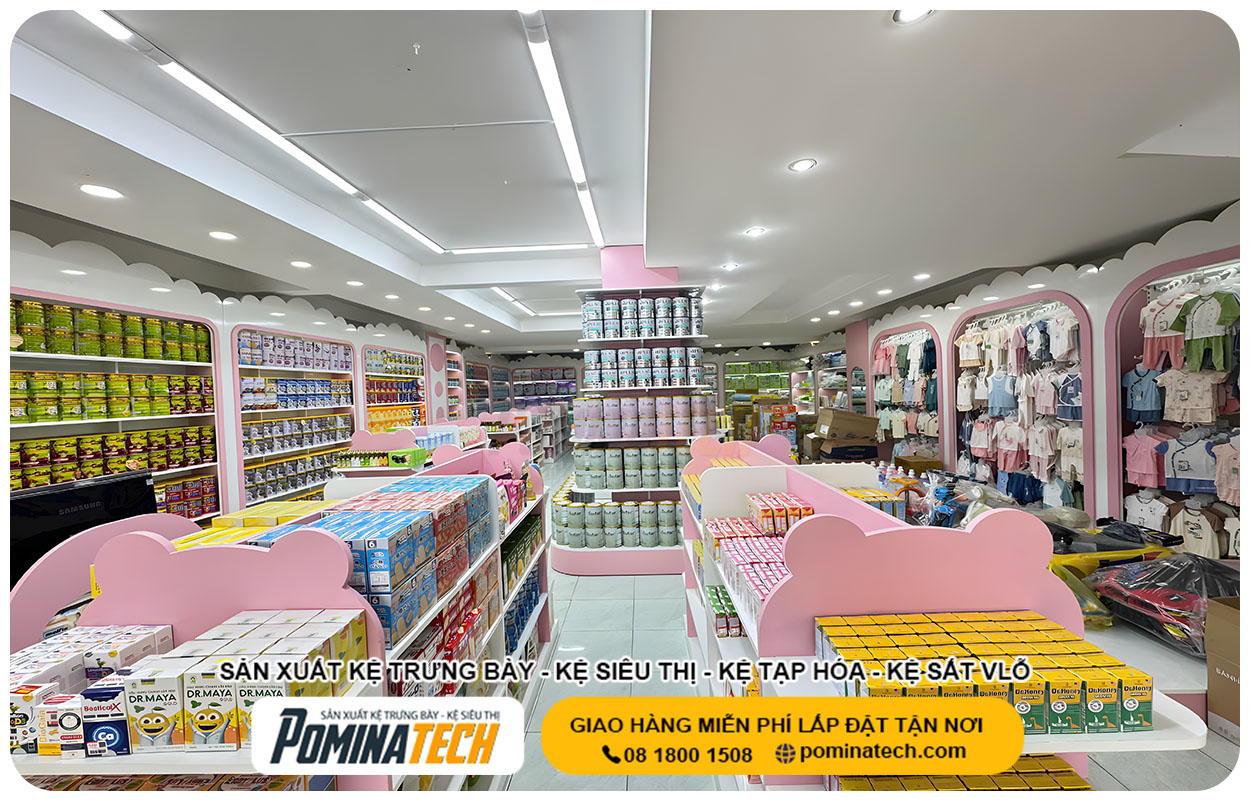 Báo Giá Thiết Kế Cửa Hàng Sữa Mới Nhất - Thi Công Trọn Gói