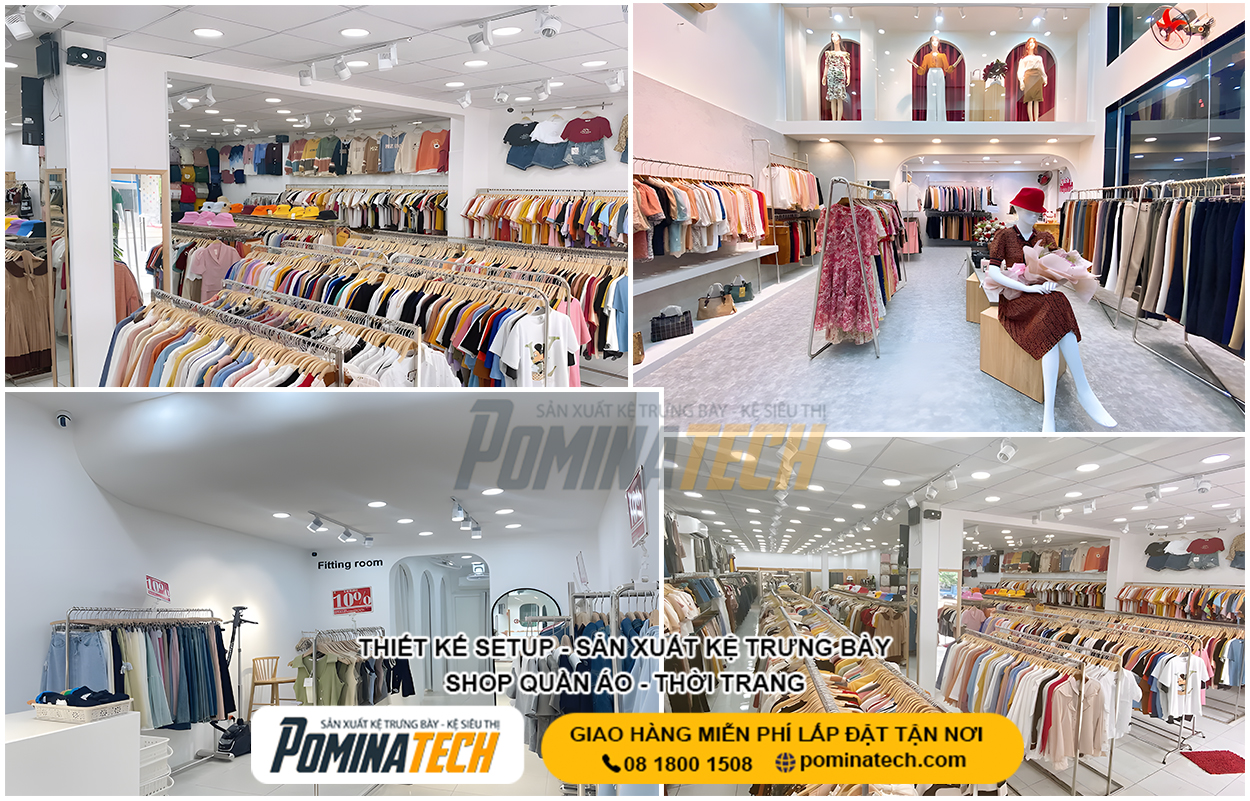 Bí Quyết Thiết Kế Cửa Hàng Thời Trang Thu Hút Khách Ngay Từ Cái Nhìn Đầu Tiên