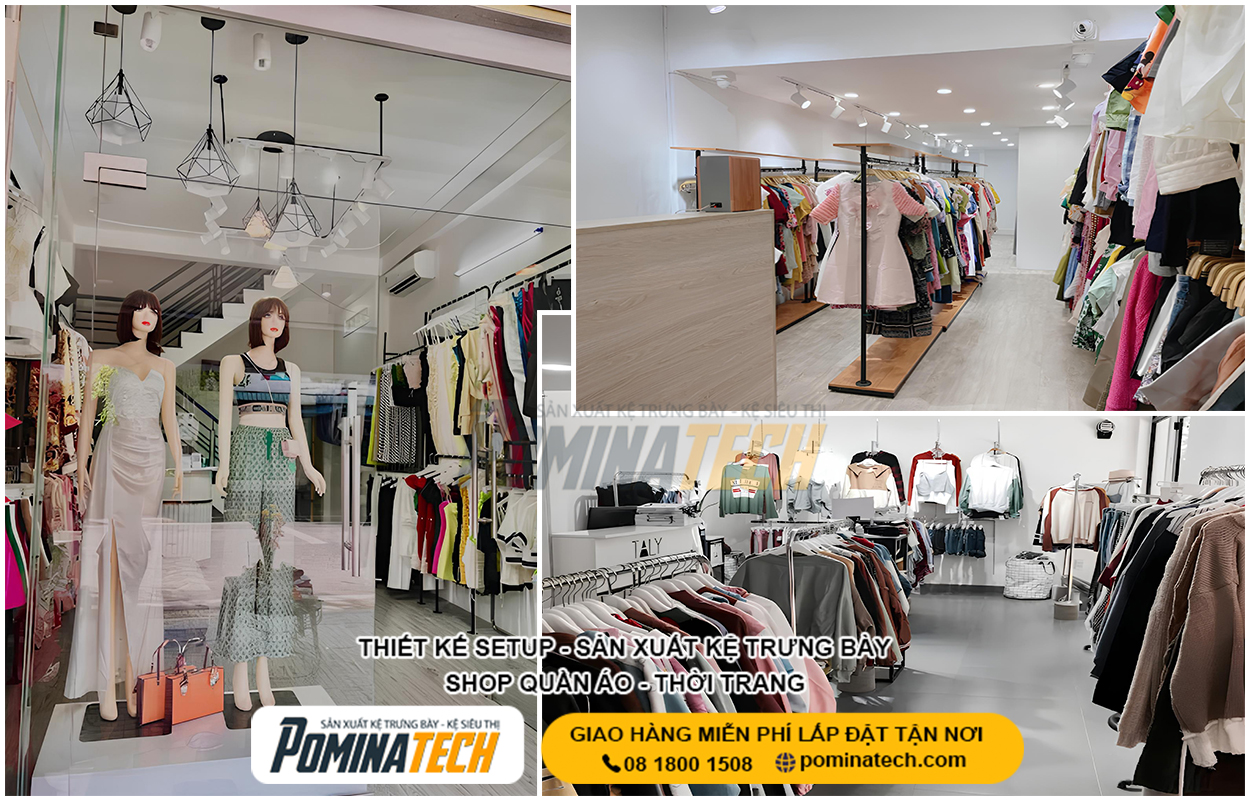 Bí Quyết Thiết Kế Cửa Hàng Thời Trang Thu Hút Khách Ngay Từ Cái Nhìn Đầu Tiên