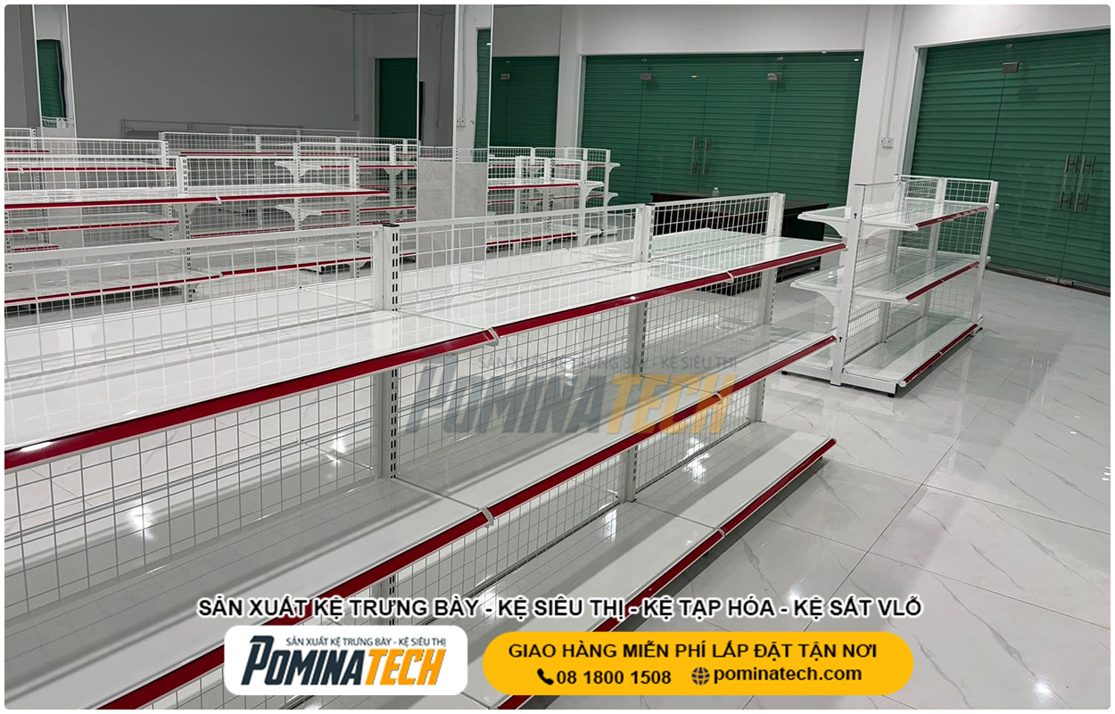 Kệ Siêu Thị Lưng Lưới