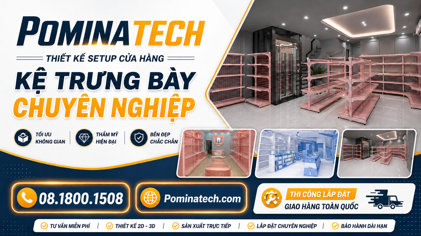 Kệ Trưng Bày Đẹp, Giá Tốt Cho Mọi Không Gian Cửa Hàng