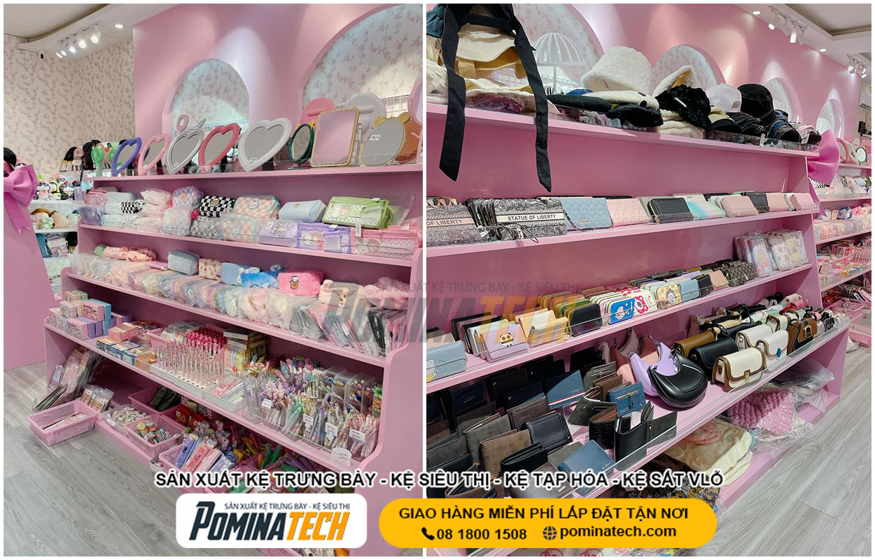 Kệ Trưng Bày Hàng Hóa Giúp Tăng Doanh Thu Hiệu Quả