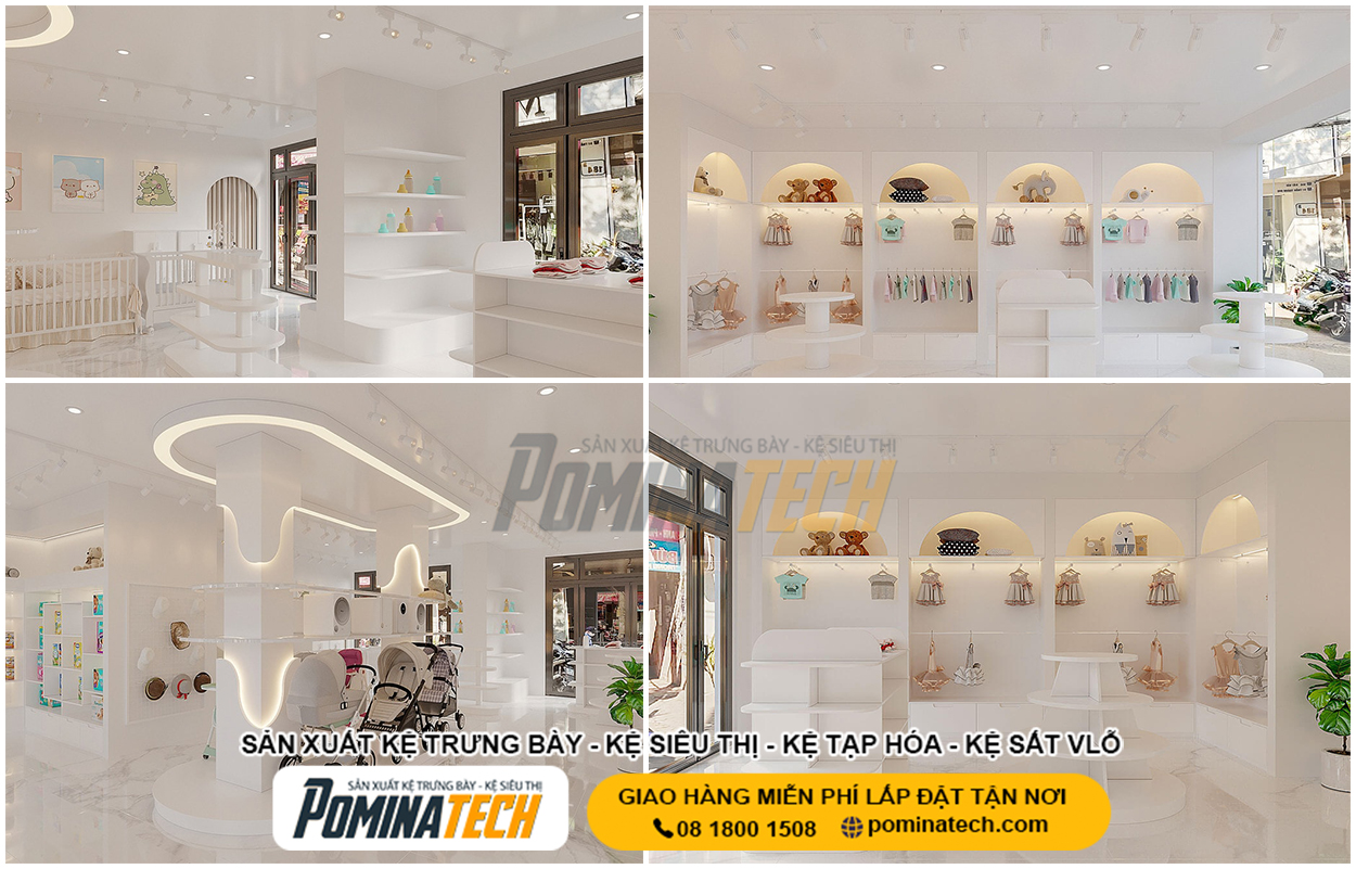 Kệ Trưng Bày Hàng Hóa Giúp Tăng Doanh Thu Hiệu Quả