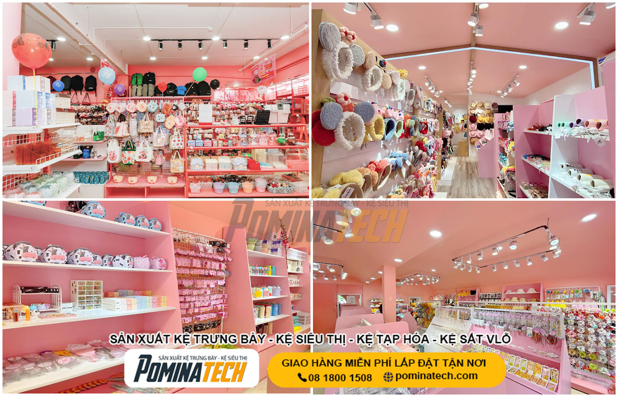 Kệ Trưng Bày Hàng Hóa Giúp Tăng Doanh Thu Hiệu Quả