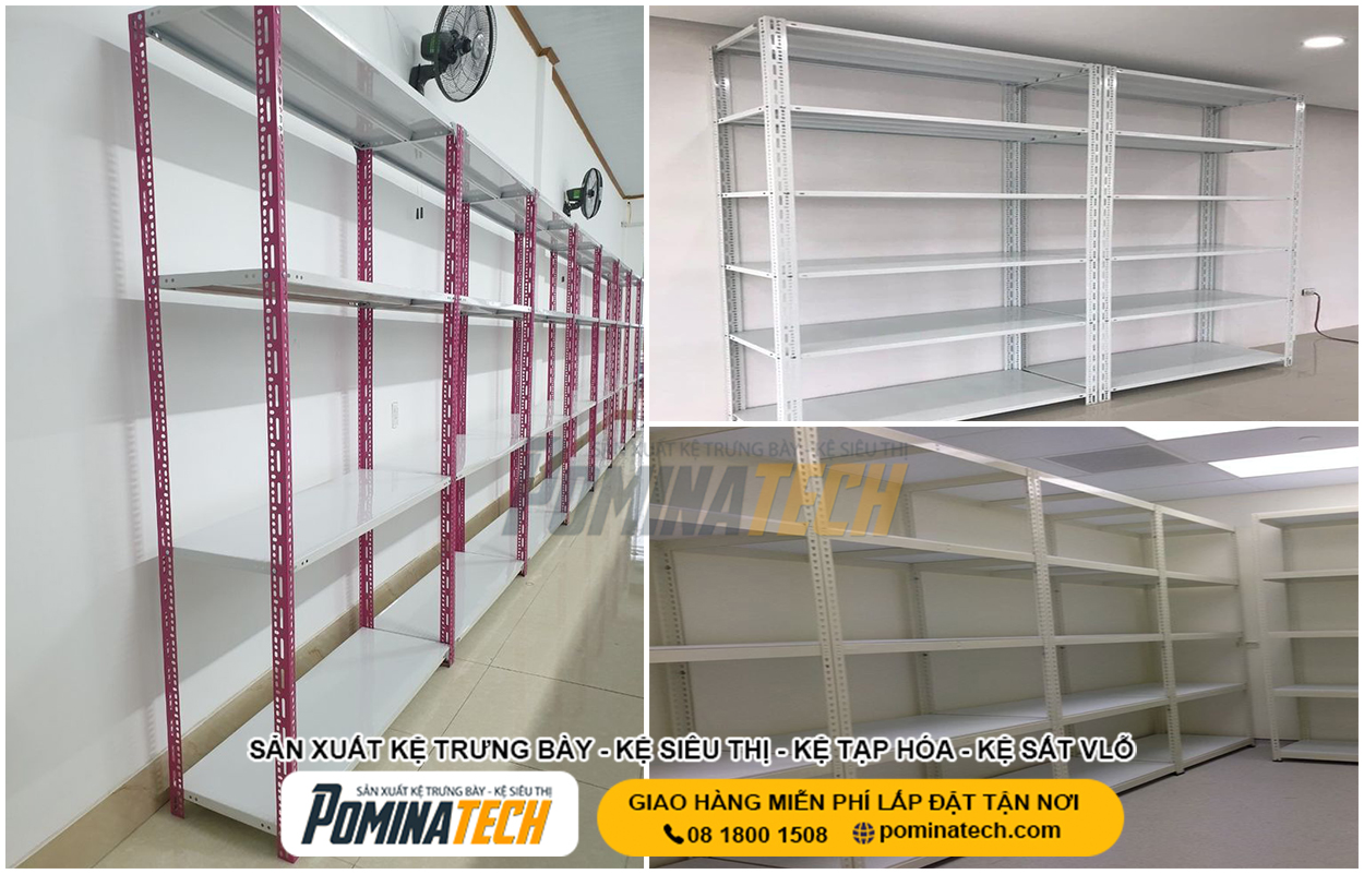 Kệ Trưng Bày Hàng Hóa Giúp Tăng Doanh Thu Hiệu Quả