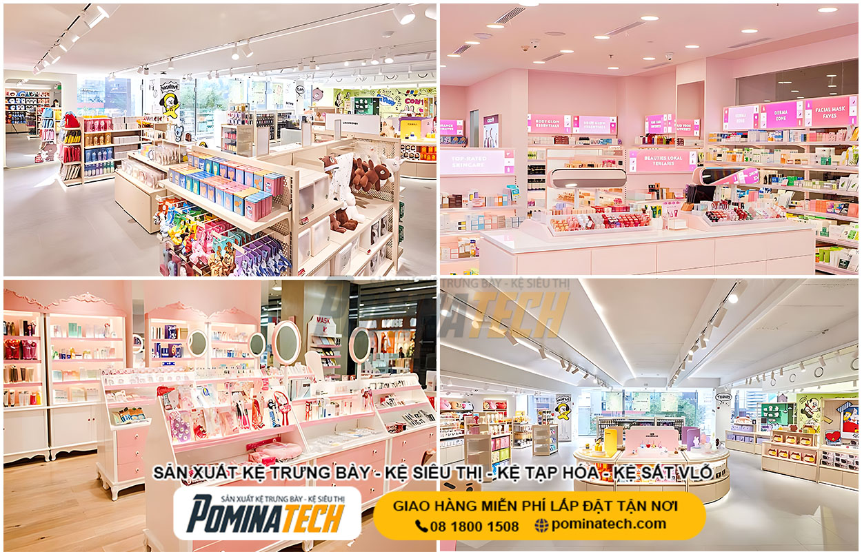 Kệ Trưng Bày Hàng Hóa Là Gì Giải Pháp Tối Ưu Không Gian Bán Hàng Hiện Đại