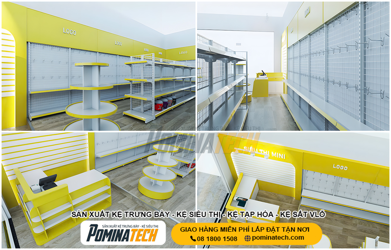 Kệ Trưng Bày Hàng Hóa Là Gì Giải Pháp Tối Ưu Không Gian Bán Hàng Hiện Đại