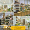 Kệ trưng bày mỹ phẩm tại Cà Mau - Kệ shop mỹ phẩm