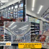Kệ trưng bày mỹ phẩm tại Vĩnh Long - Kệ shop mỹ phẩm