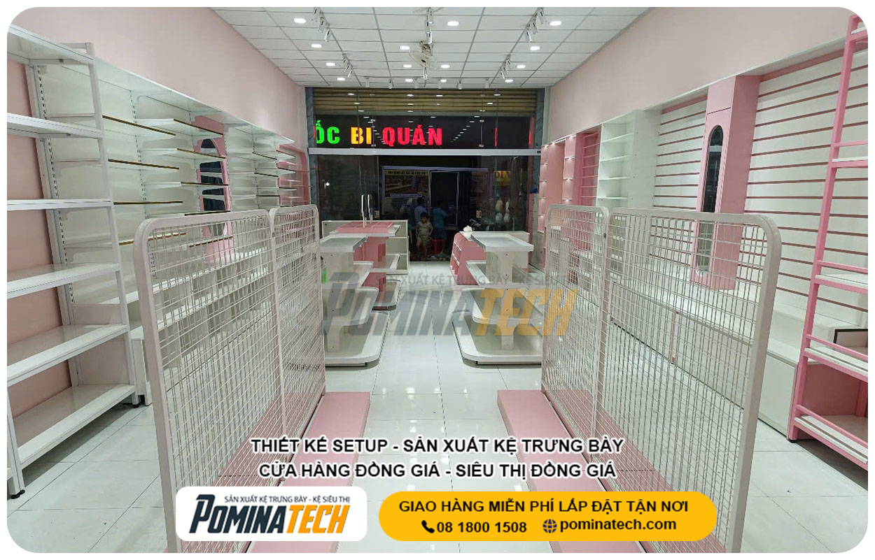 Lắp Đặt Kệ Siêu Thị Đồng Giá Tại Bình Mỹ TP. HCM