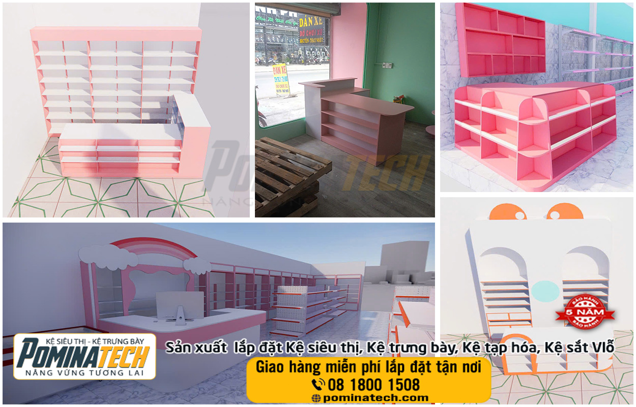 Lắp Đặt Kệ Siêu Thị Tại Lương Tâm TP. Cần Thơ