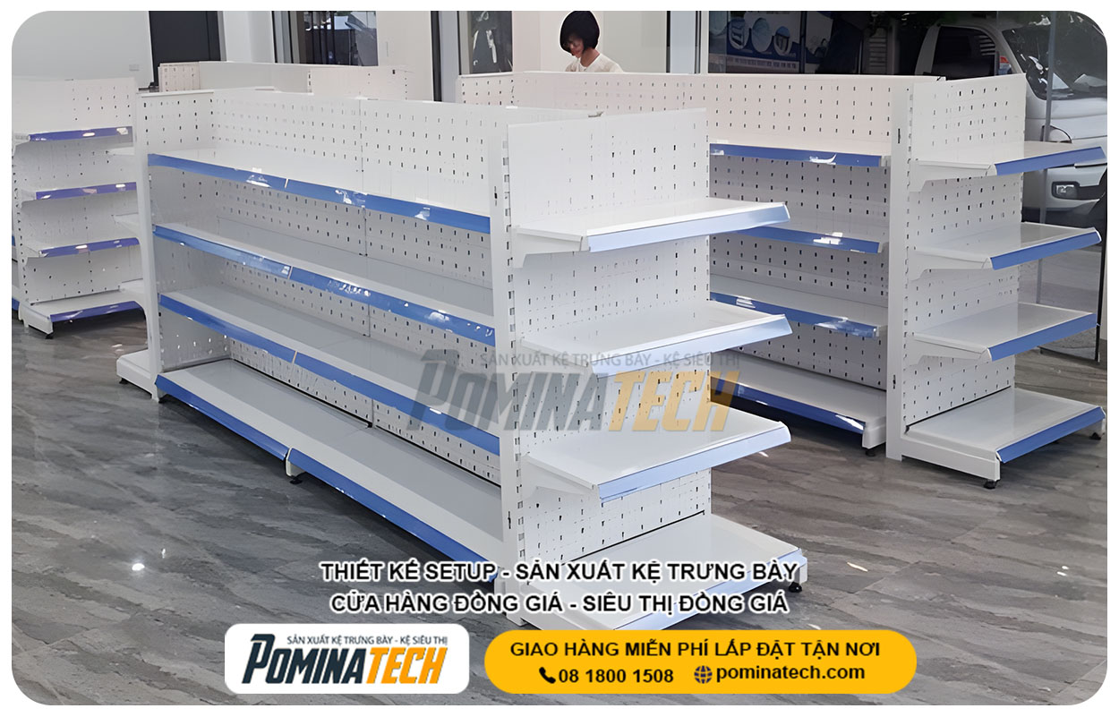 Lắp Đặt Kệ Siêu Thị Tại Tràm Chim Đồng Tháp