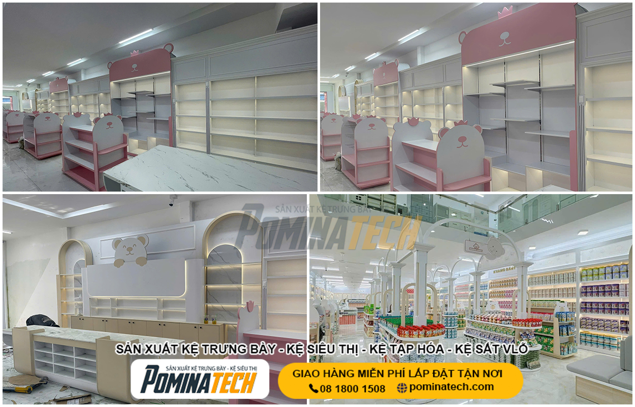 Mẫu Kệ Trưng Bày Hàng Hóa Được Ưa Chuộng Nhất Hiện Nay