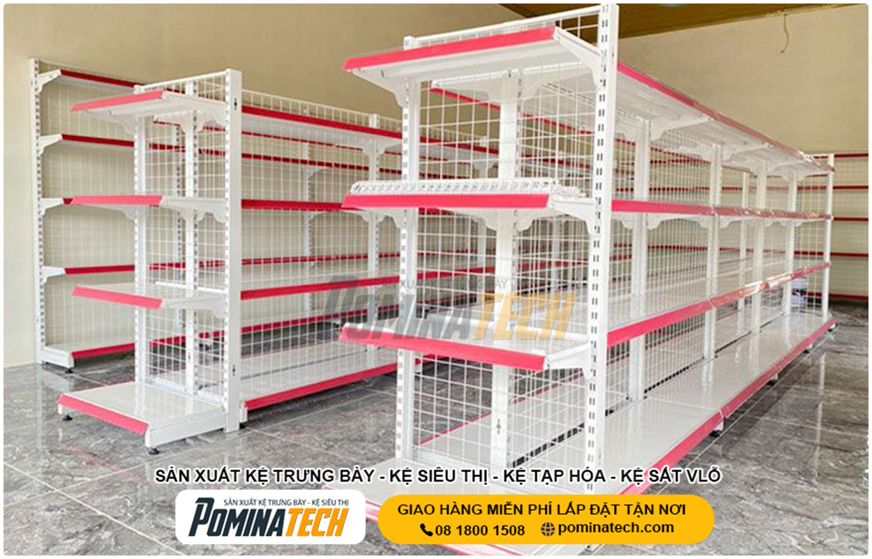 Mẫu Kệ Trưng Bày Hàng Hóa Được Ưa Chuộng Nhất Hiện Nay