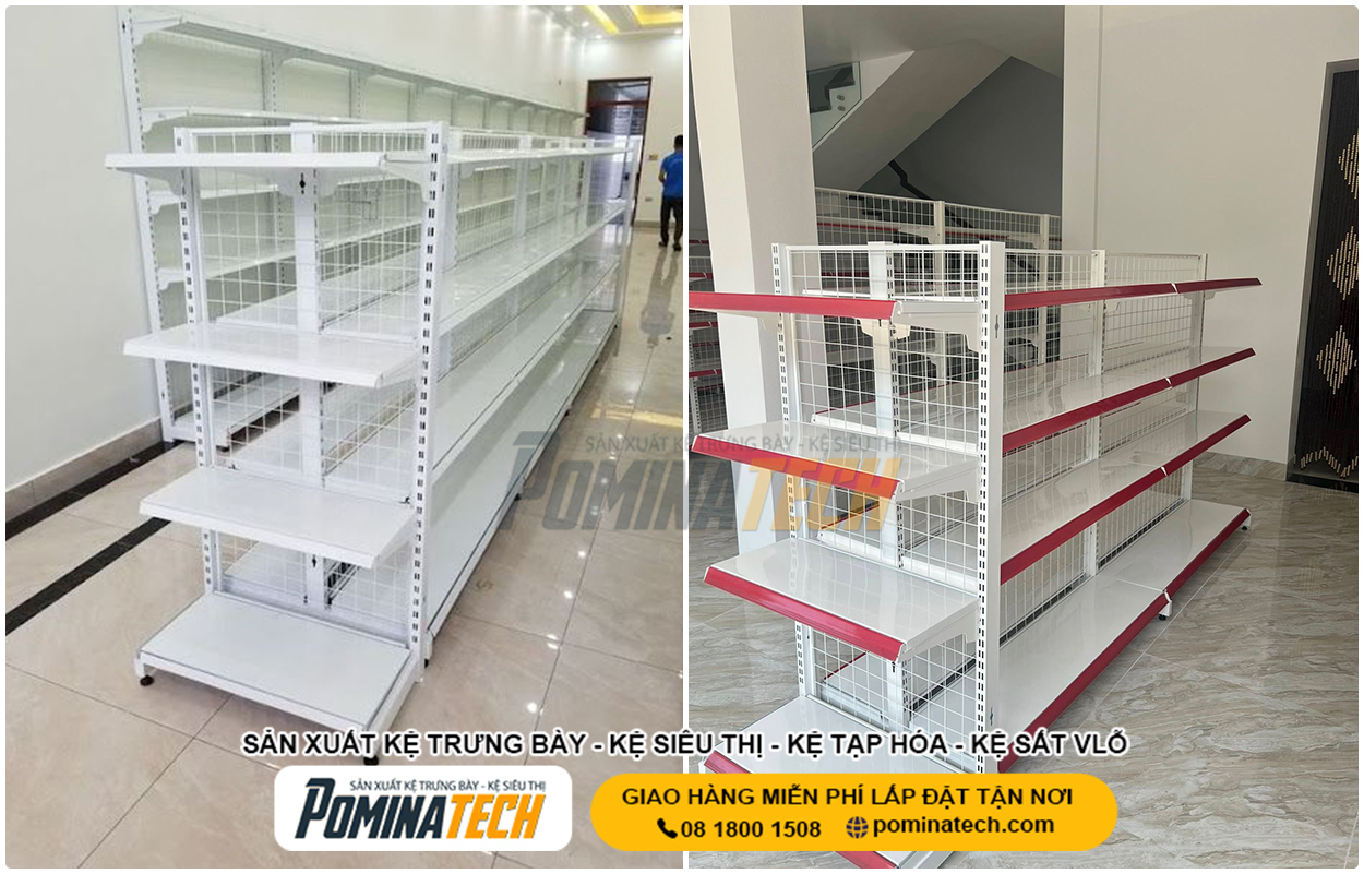 Mẫu Kệ Trưng Bày Hàng Hóa Được Ưa Chuộng Nhất Hiện Nay