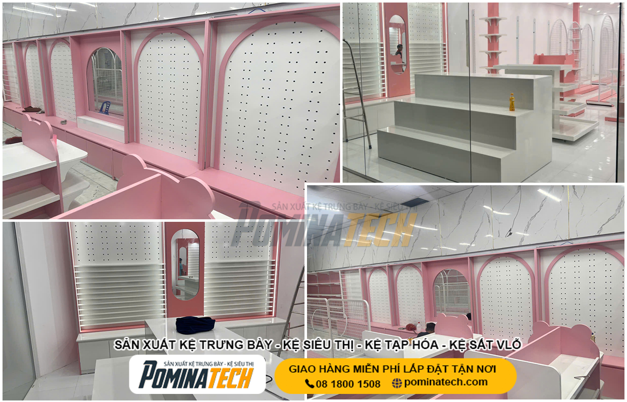 Mẫu Kệ Trưng Bày Hàng Hóa Được Ưa Chuộng Nhất Hiện Nay