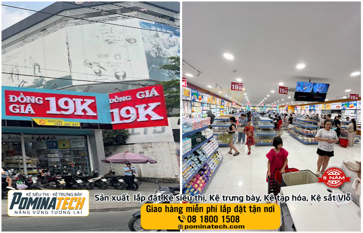 Setup Mở Cửa Hàng Đồng Giá 5k 15k 19k Tại Phú Yên