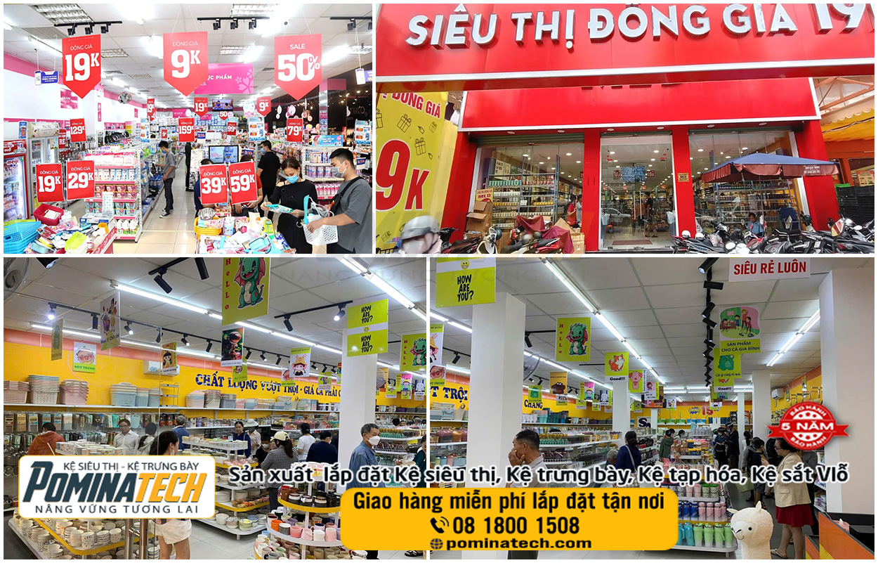 Setup cửa hàng đồng giá tại Tây Ninh