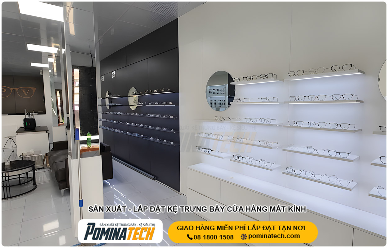 Thiết Kế Cửa Hàng Mắt Kính Chuẩn Xu Hướng - Tăng Doanh Thu Hiệu Quả