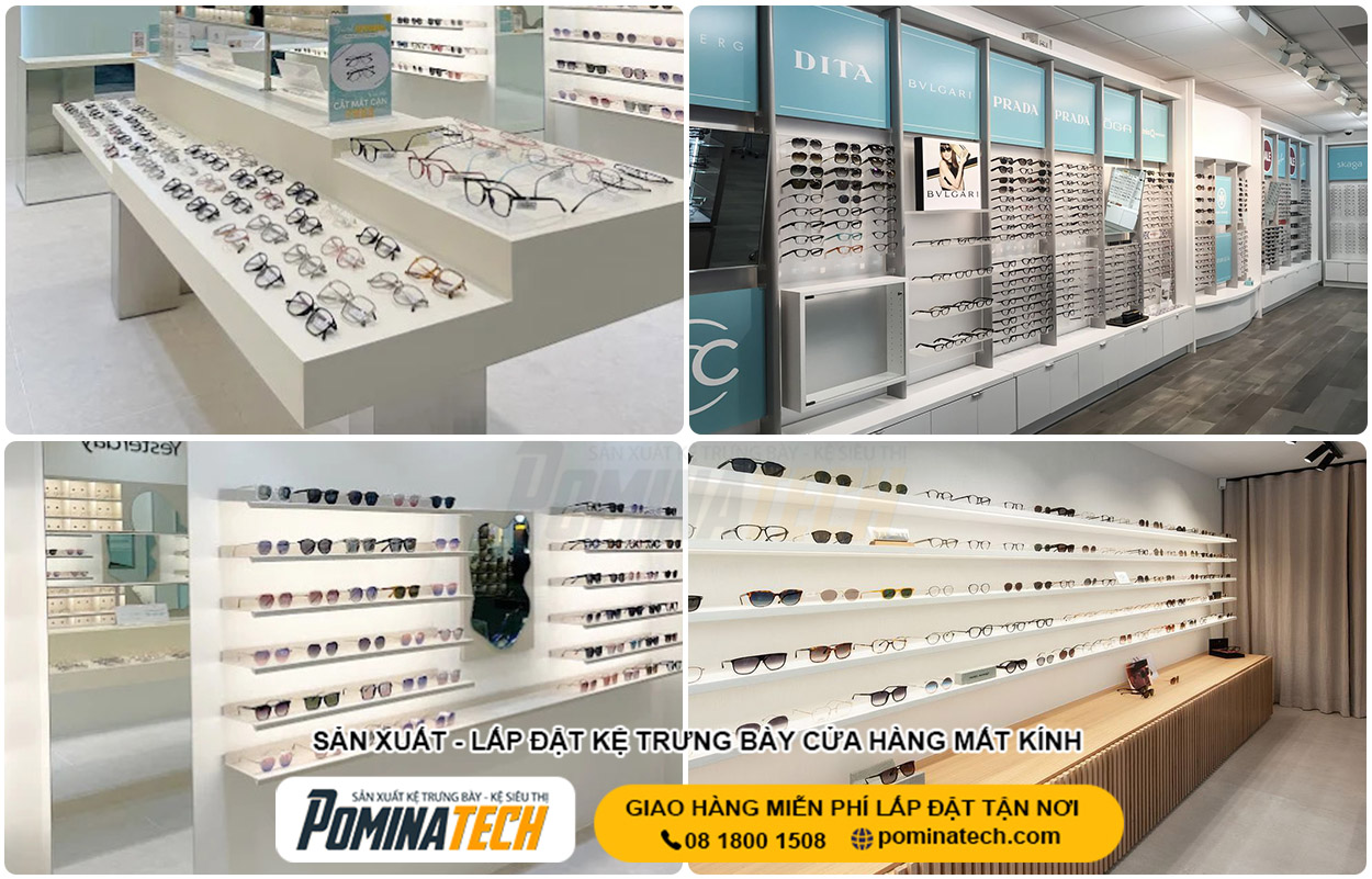 Thiết Kế Cửa Hàng Mắt Kính Chuẩn Xu Hướng - Tăng Doanh Thu Hiệu Quả