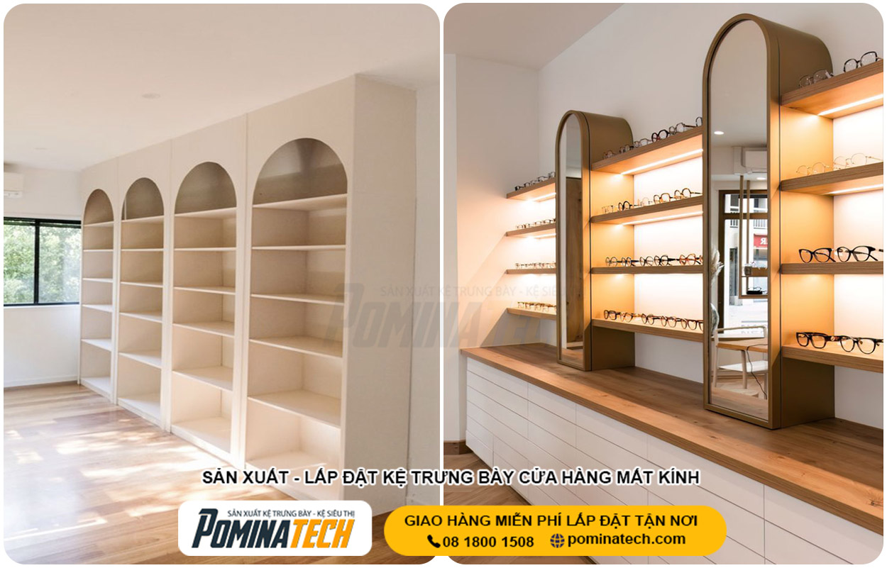 Thiết Kế Cửa Hàng Mắt Kính Chuẩn Xu Hướng - Tăng Doanh Thu Hiệu Quả