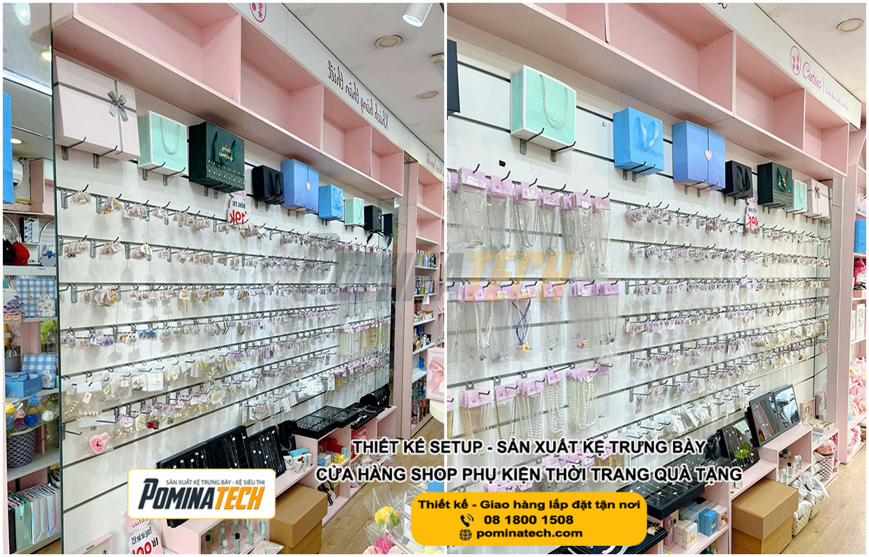 Thiết Kế Cửa Hàng Phụ Kiện Đẹp  Giải Pháp Tối Ưu Không Gian Và Tăng Doanh Thu