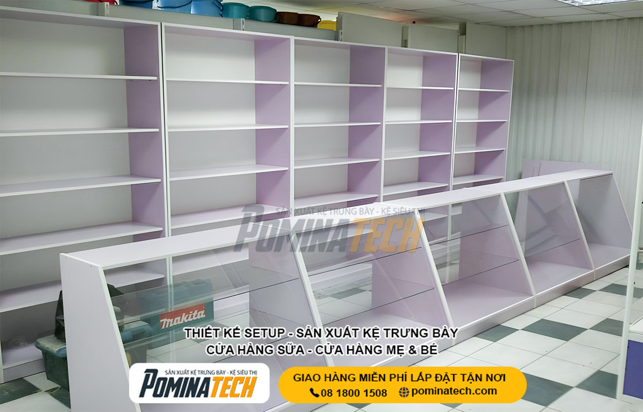 Thiết Kế Cửa Hàng Sữa Đẹp – Tối Ưu Không Gian Và Tăng Doanh Thu