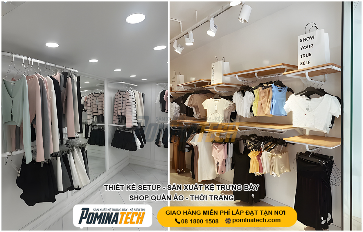 Thiết Kế Cửa Hàng Thời Trang Hiện Đại - Tối Ưu Không Gian Trưng Bày