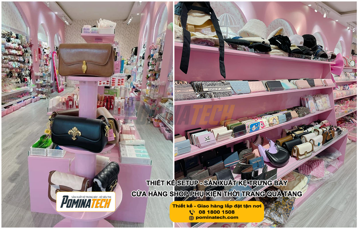 Thiết Kế Shop Phụ Kiện Quà Tặng Tại Củ Chi