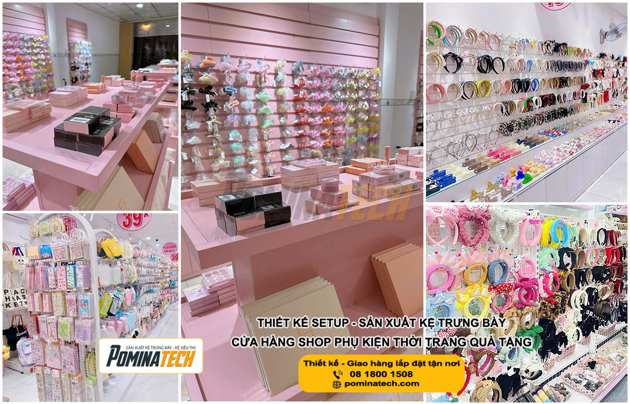 Thiết Kế Shop Phụ Kiện Quà Tặng tại Bạc Liêu