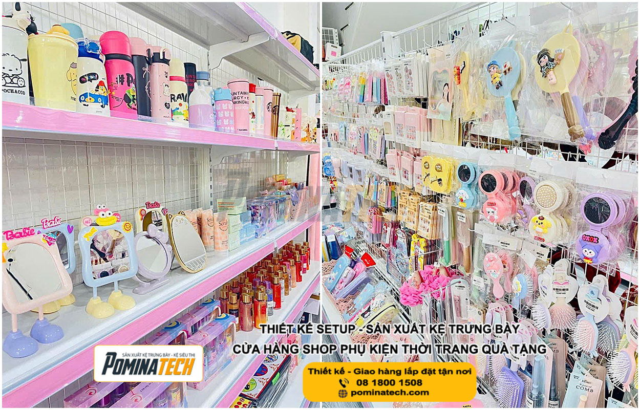 Thiết Kế Shop Phụ Kiện Quà Tặng tại Bình Thuận