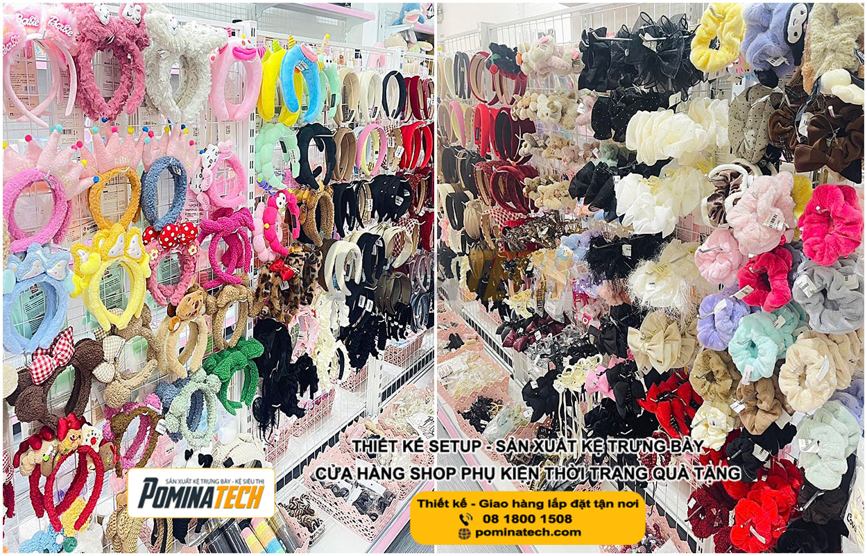 Thiết Kế Shop Phụ Kiện Quà Tặng tại Quận 4