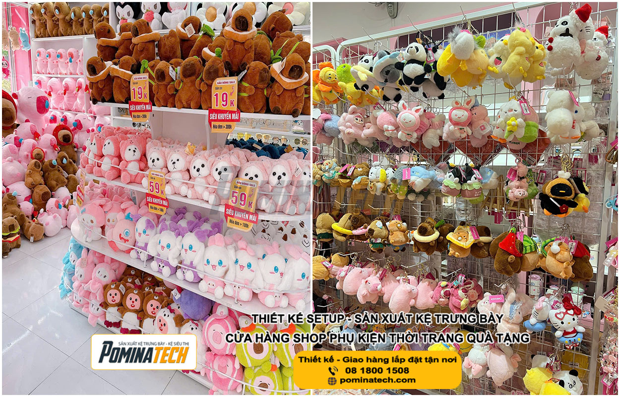 Thiết Kế Shop Phụ Kiện Quà Tặng tại Trà Vinh