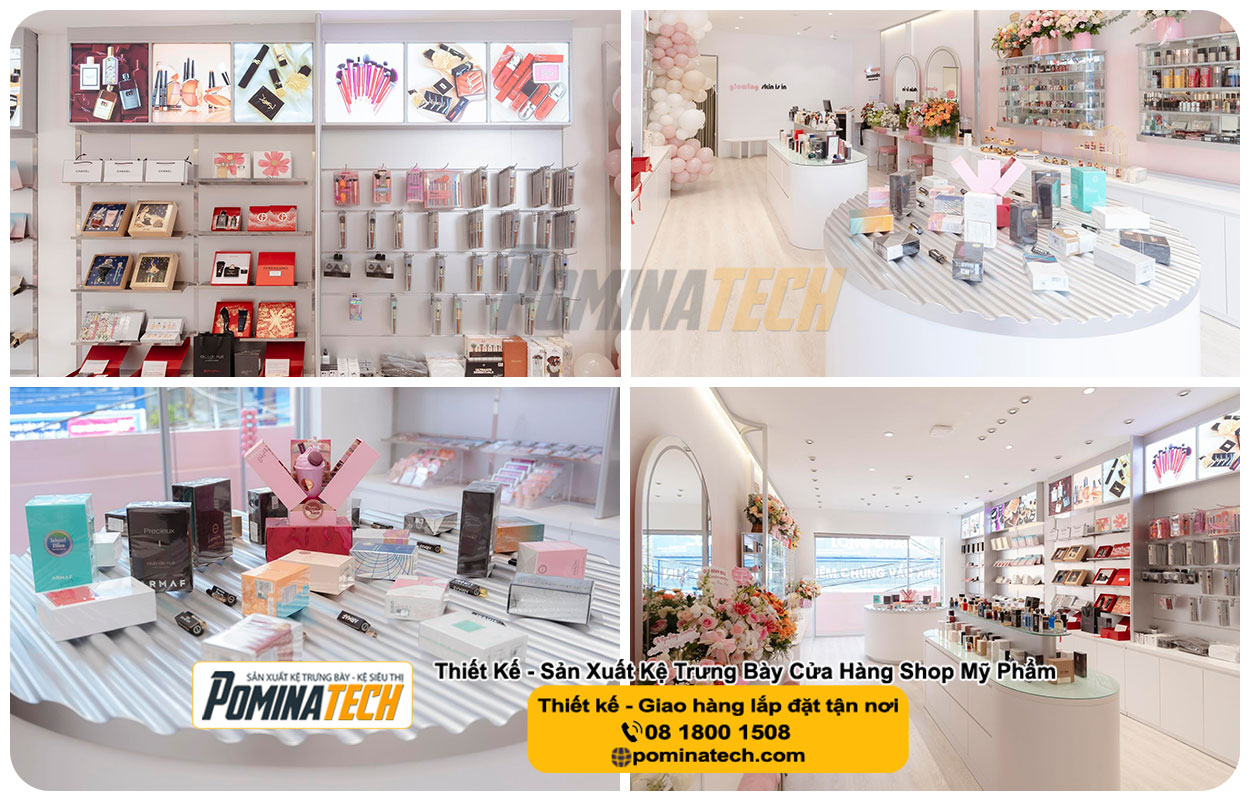 Thiết Kế Decor Shop Mỹ Phẩm Tại Tân Lập Lâm Đồng