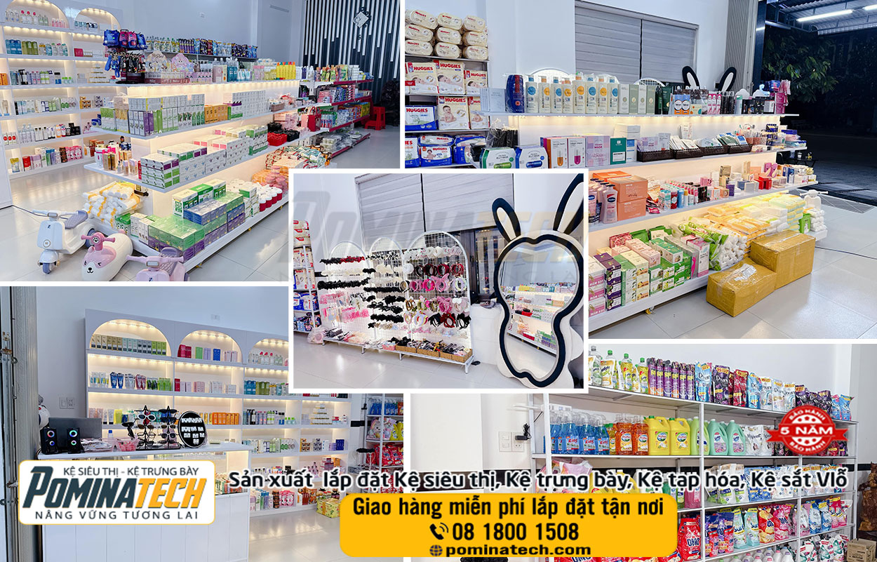Thiết kế Setup Decor mở cửa hàng mỹ phẩm tại Cần Thơ