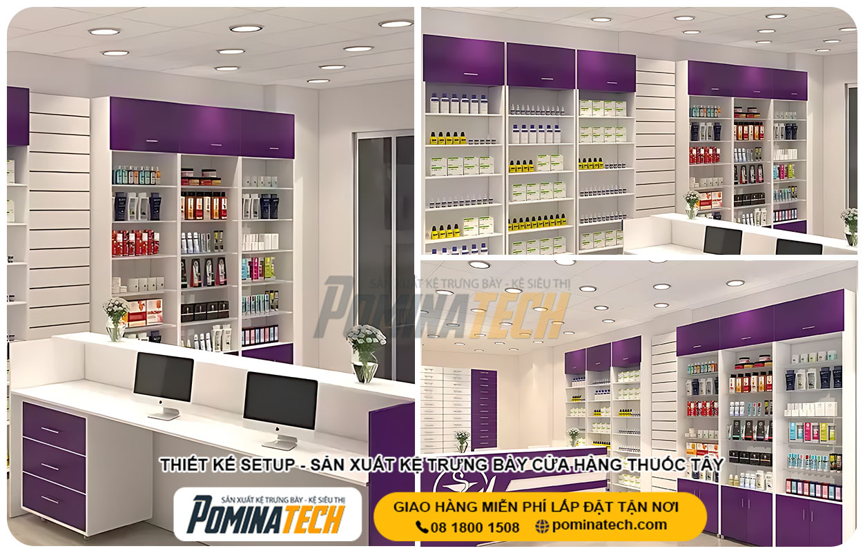 Top Mẫu Thiết Kế Cửa Hàng Thuốc Tây Được Ưa Chuộng Nhất Hiện Nay