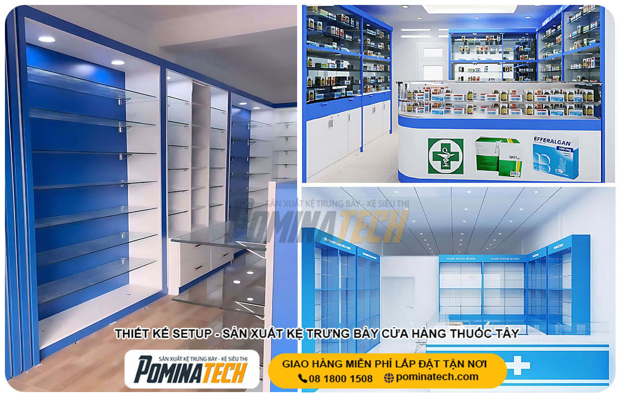 Top Mẫu Thiết Kế Cửa Hàng Thuốc Tây Được Ưa Chuộng Nhất Hiện Nay