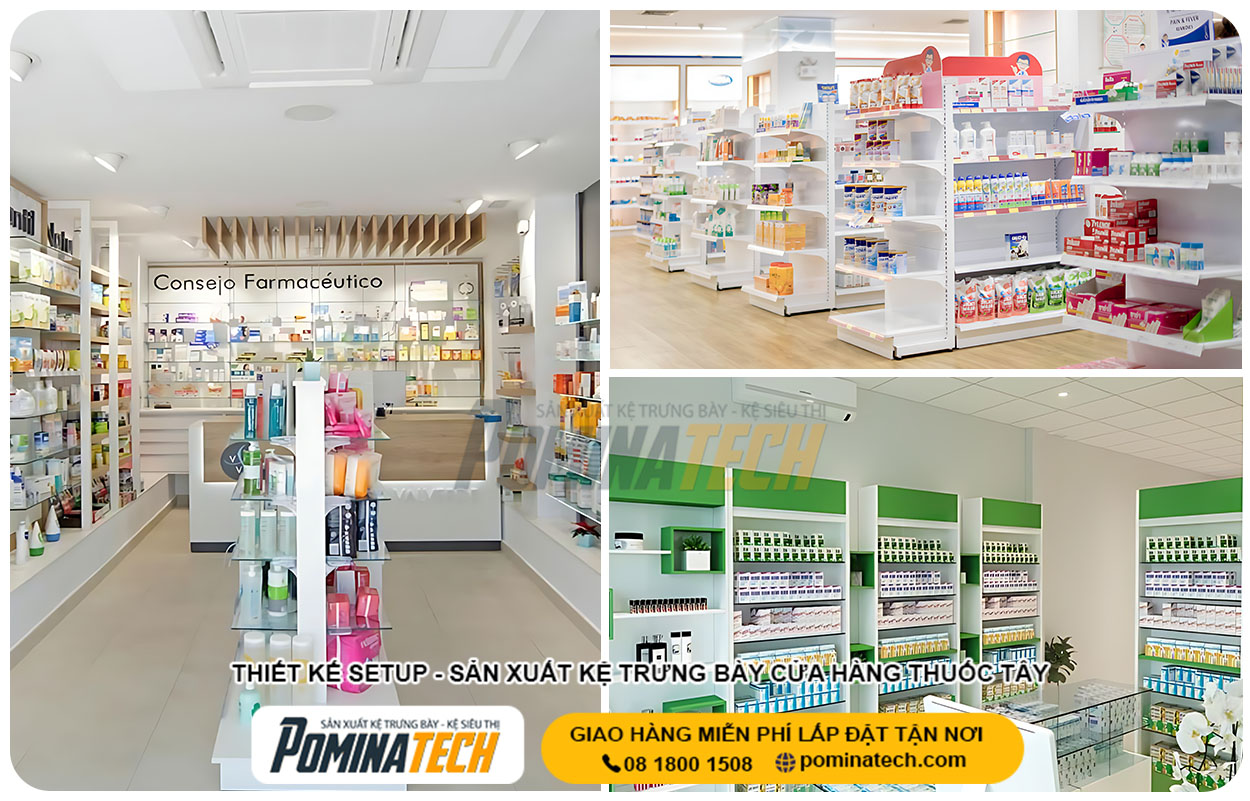 Top Mẫu Thiết Kế Cửa Hàng Thuốc Tây Được Ưa Chuộng Nhất Hiện Nay