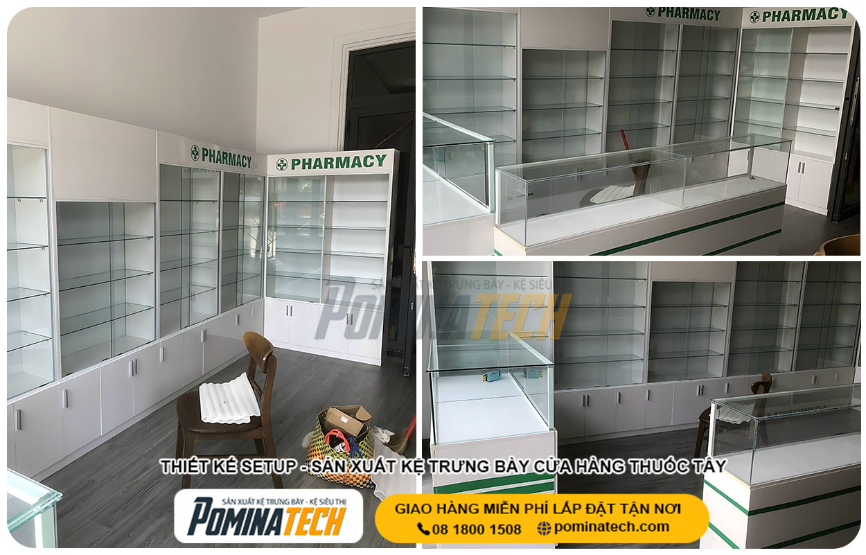 Top Mẫu Thiết Kế Cửa Hàng Thuốc Tây Được Ưa Chuộng Nhất Hiện Nay