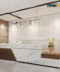 Bàn Lễ Tân Gỗ MDF Hiện Đại, Sang Trọng - Thiết Kế Tinh Tế Cho Văn Phòng