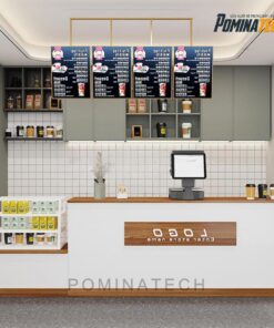 Bàn Thu Ngân Hiện Đại, Quầy Tính Tiền Đẹp Mắt Cho Cửa Hàng Cà Phê, Trà Sữa Và Các Cửa Hàng Bán Đồ Uống