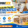 Cách bố trí kệ trưng bày khoa học giúp cửa hàng luôn mới mẻ và thu hút khách hàng
