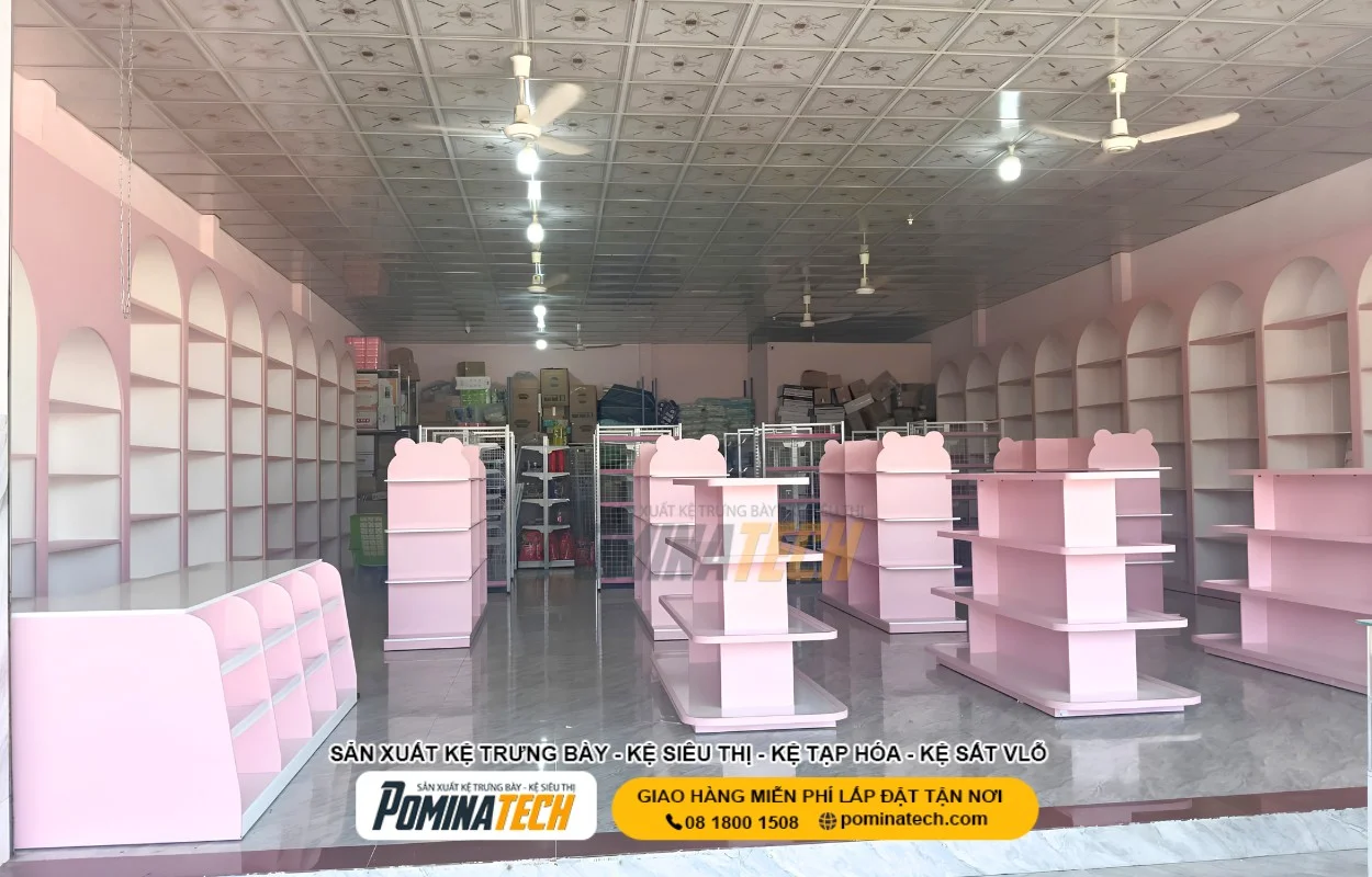 Giá Kệ Siêu Thị Bền Đẹp Cho Tạp Hóa, Minimart Và Siêu Thị Mini
