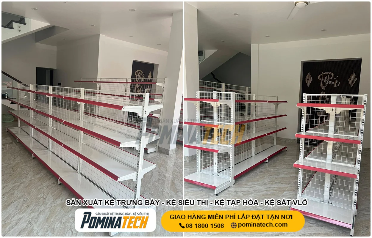 Giá Kệ Siêu Thị Bền Đẹp Theo Yêu Cầu – Tối Ưu Trưng Bày Hàng Hóa