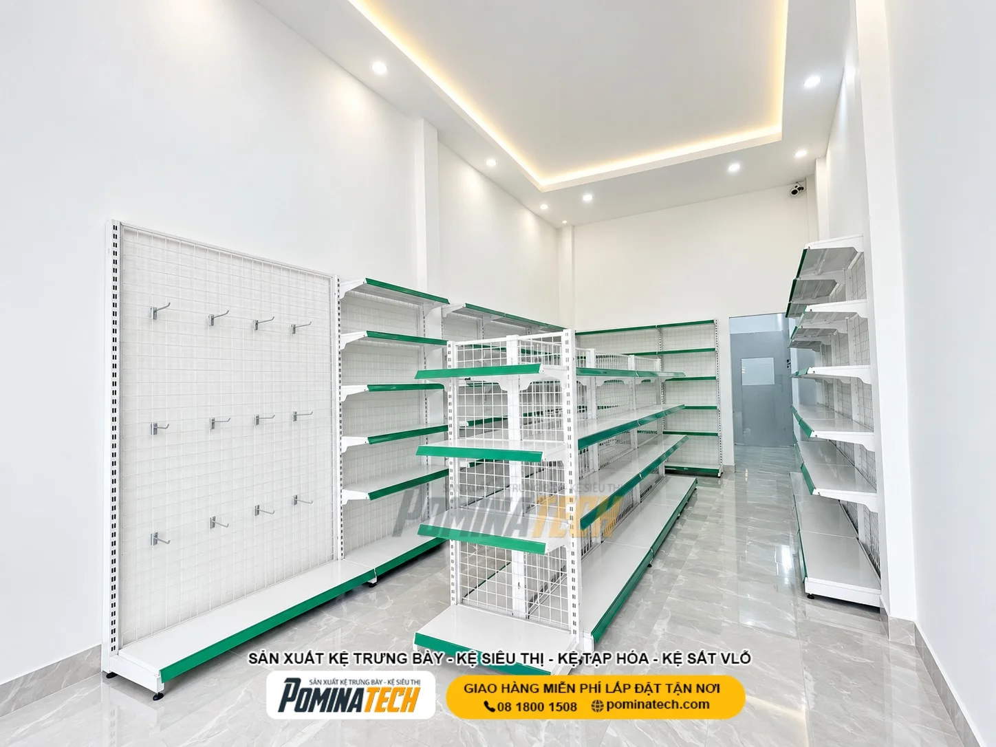 Gợi ý mẫu kệ siêu thị đẹp cho cửa hàng tạp hóa và minimart