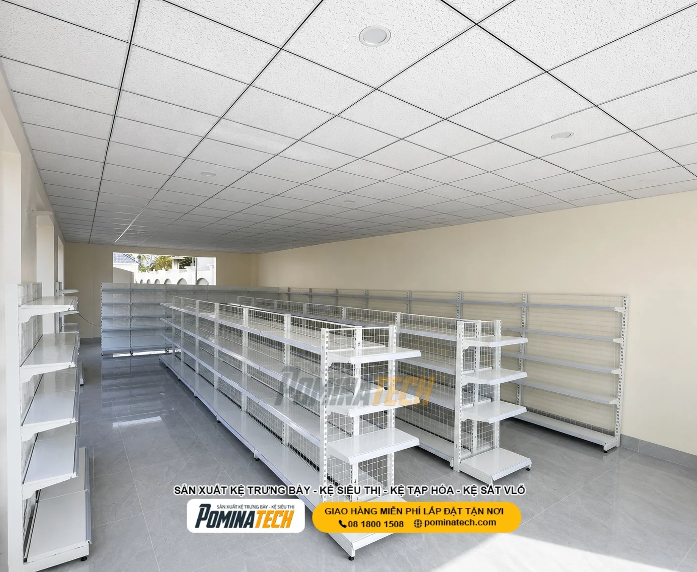 Kệ Để Hàng Tạp Hóa Đẹp – Giải Pháp Trưng Bày Chuyên Nghiệp